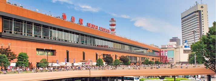 仙台駅から徒歩約10分の立地