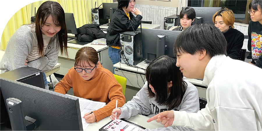 チームで取り組む合同制作
