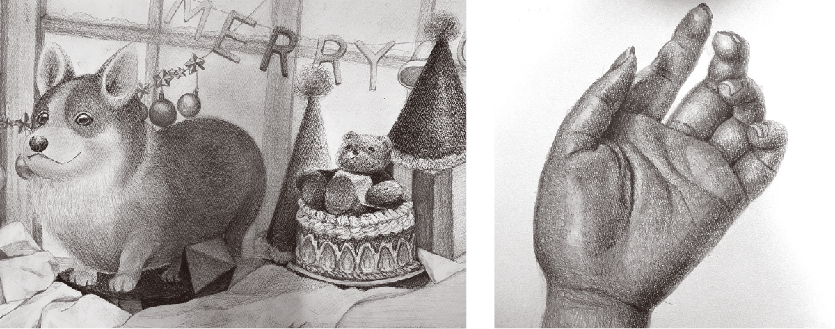 表現Ⅰ・Ⅱ(デッサン・絵画表現)