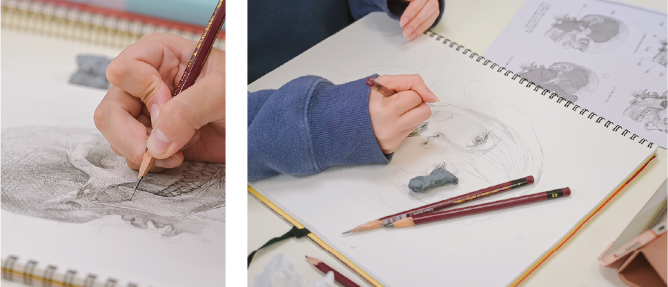 表現Ⅰ・Ⅱ(絵画表現)