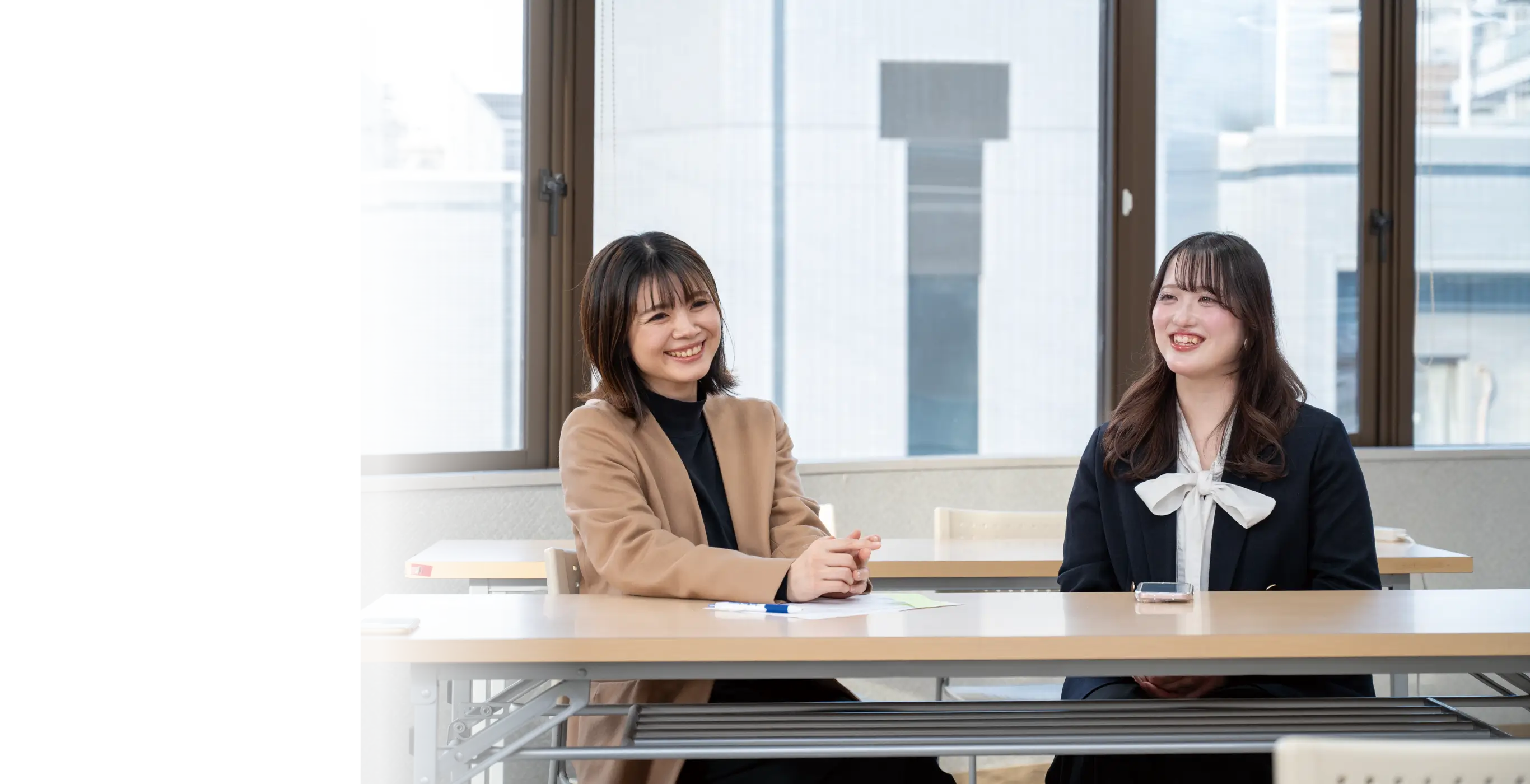 写真：キャリアサポート 学生対談