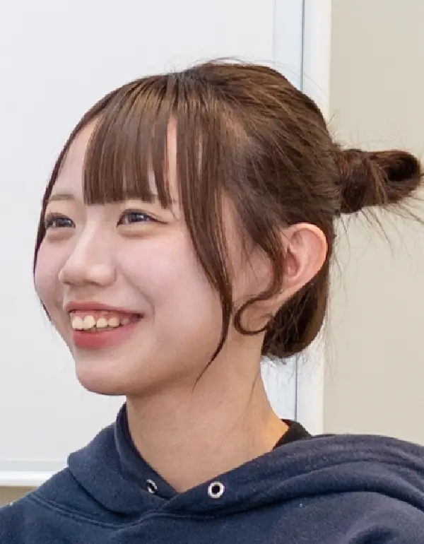 写真：クリエイティブデザイン学科（WEB） 学生対談
