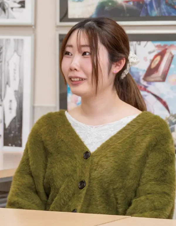 写真：マンガ科 学生対談