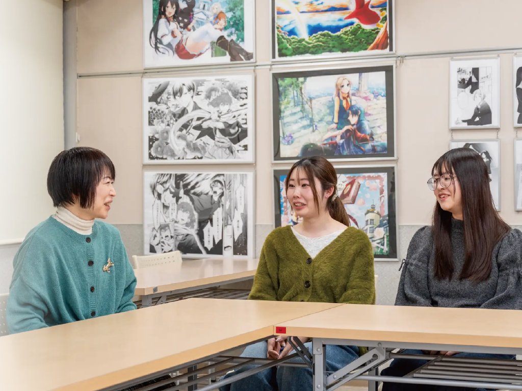 マンガ科 学生対談