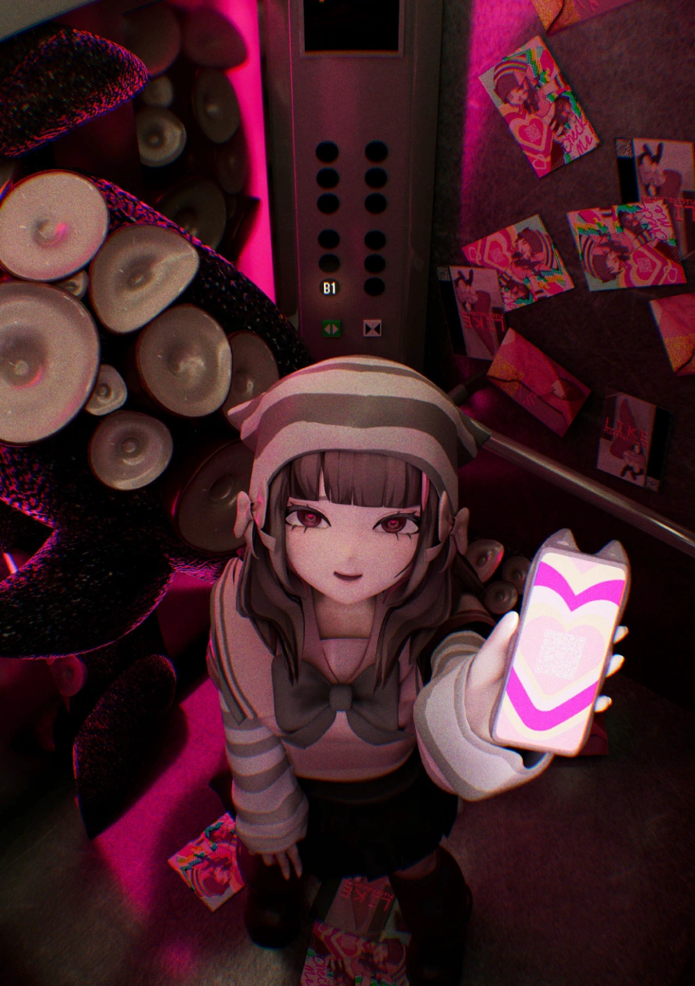 作品名：Follow me♡