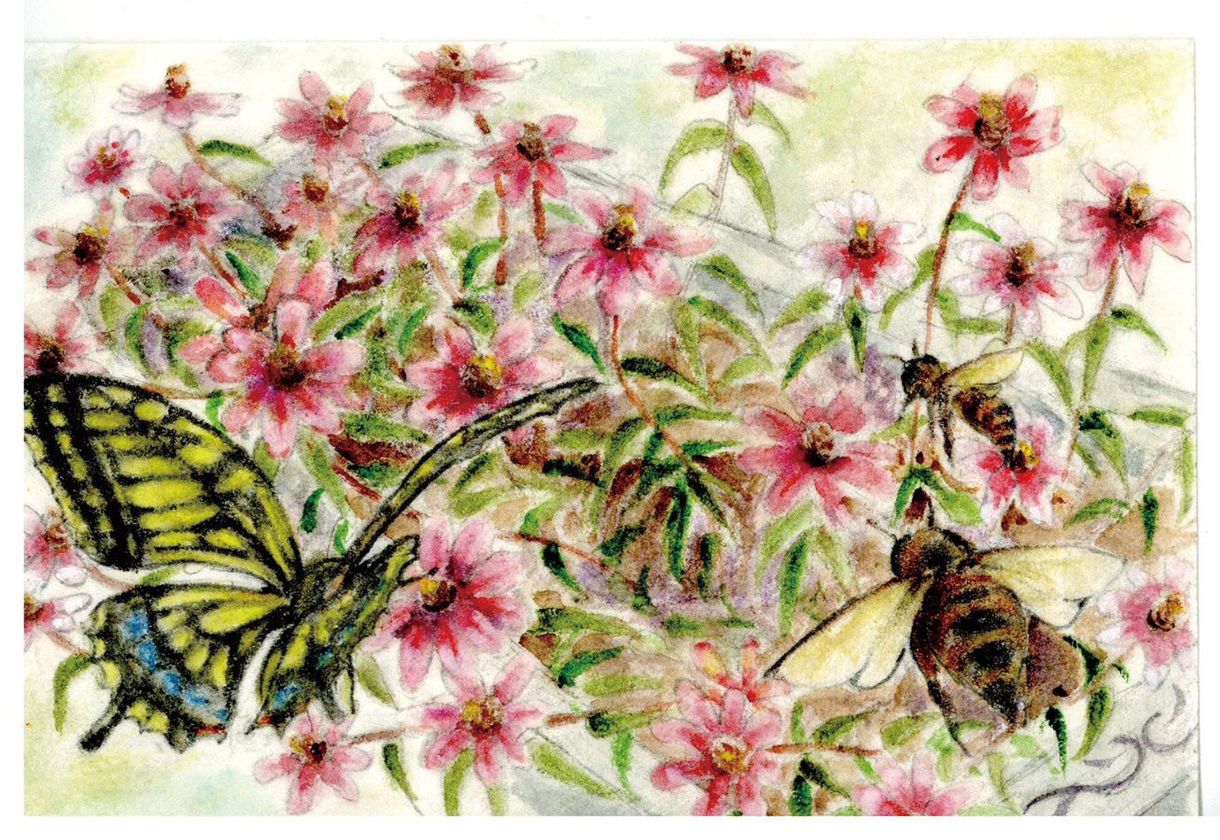 第19回全国土佐和紙はがき絵展