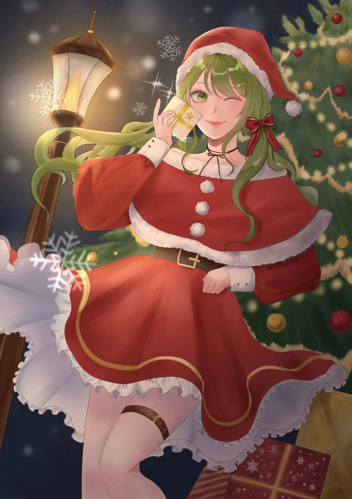 デザ魂「クリスマスカード」デザイン＆イラスト